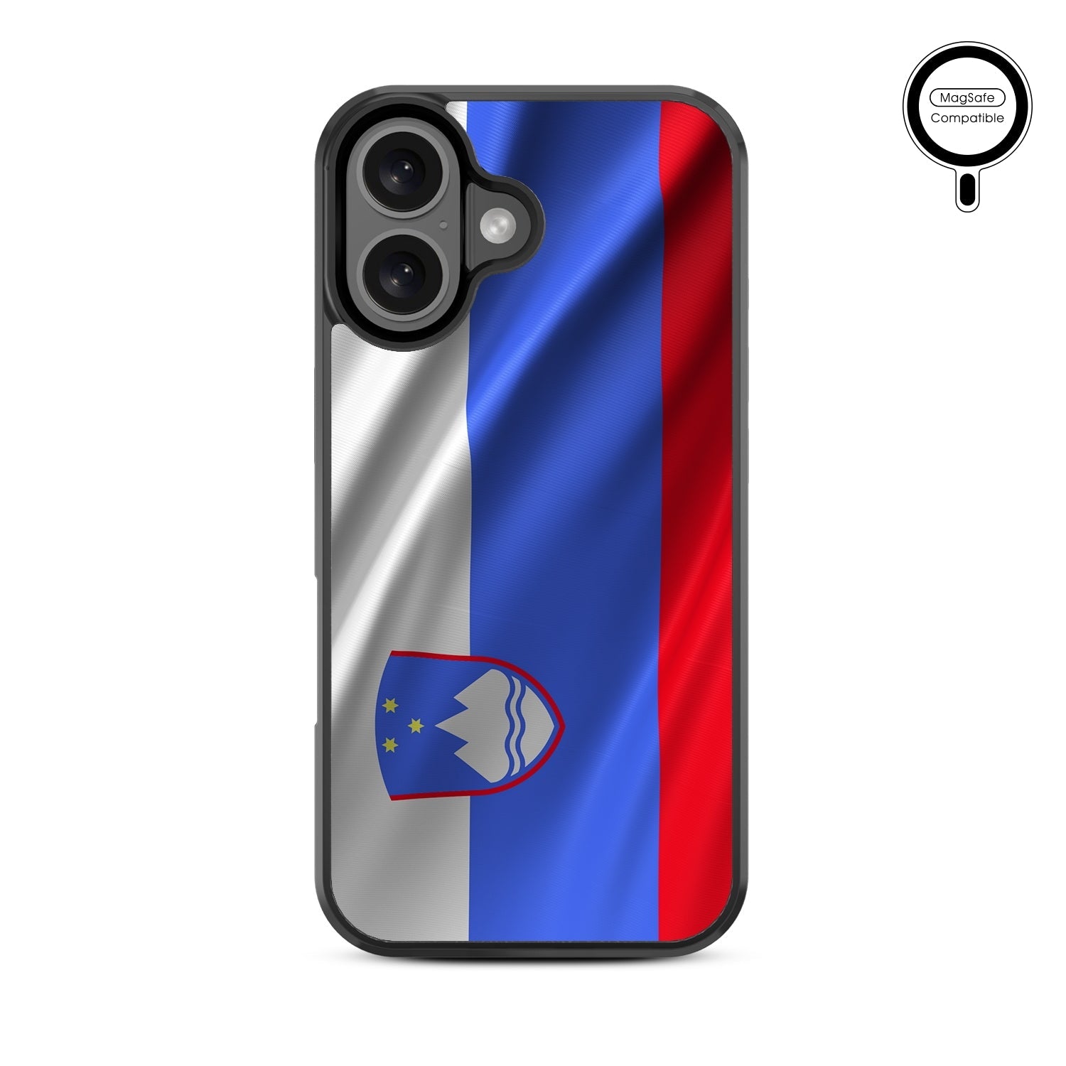 MyBat Design Lab Series MagSafe Case for Apple iPhone 16 - Slovenia Flag