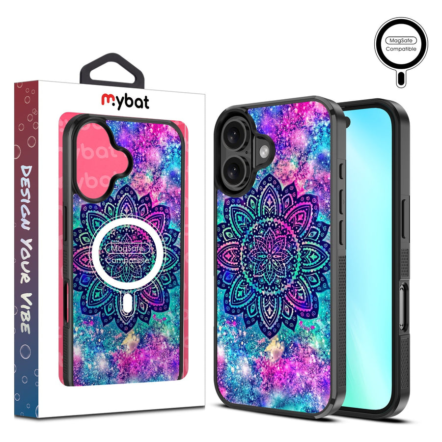 MyBat Design Lab Series MagSafe Case for Apple iPhone 16 - Cosmic Mandala