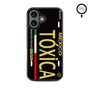MyBat Design Lab Series MagSafe Case for Apple iPhone 16 - Toxica Black