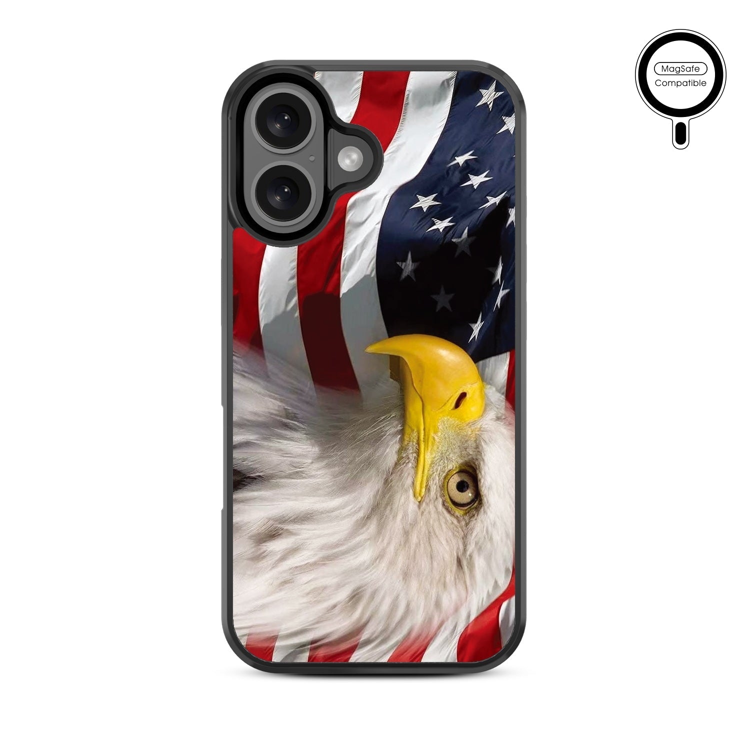 MyBat Design Lab Series MagSafe Case for Apple iPhone 16 - Soaring with Liberty