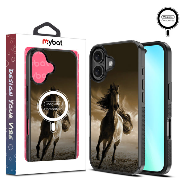 MyBat Design Lab Series MagSafe Case for Apple iPhone 16 - Wild Horse - MIP16CSLESMSM212-1.jpg