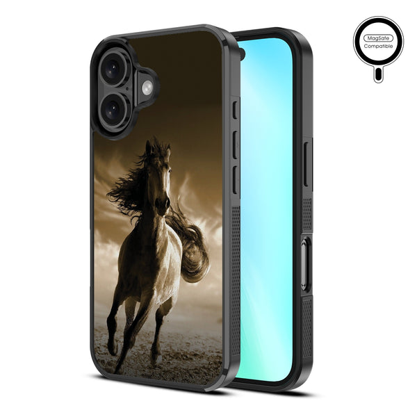 MyBat Design Lab Series MagSafe Case for Apple iPhone 16 - Wild Horse - MIP16CSLESMSM212-2.jpg