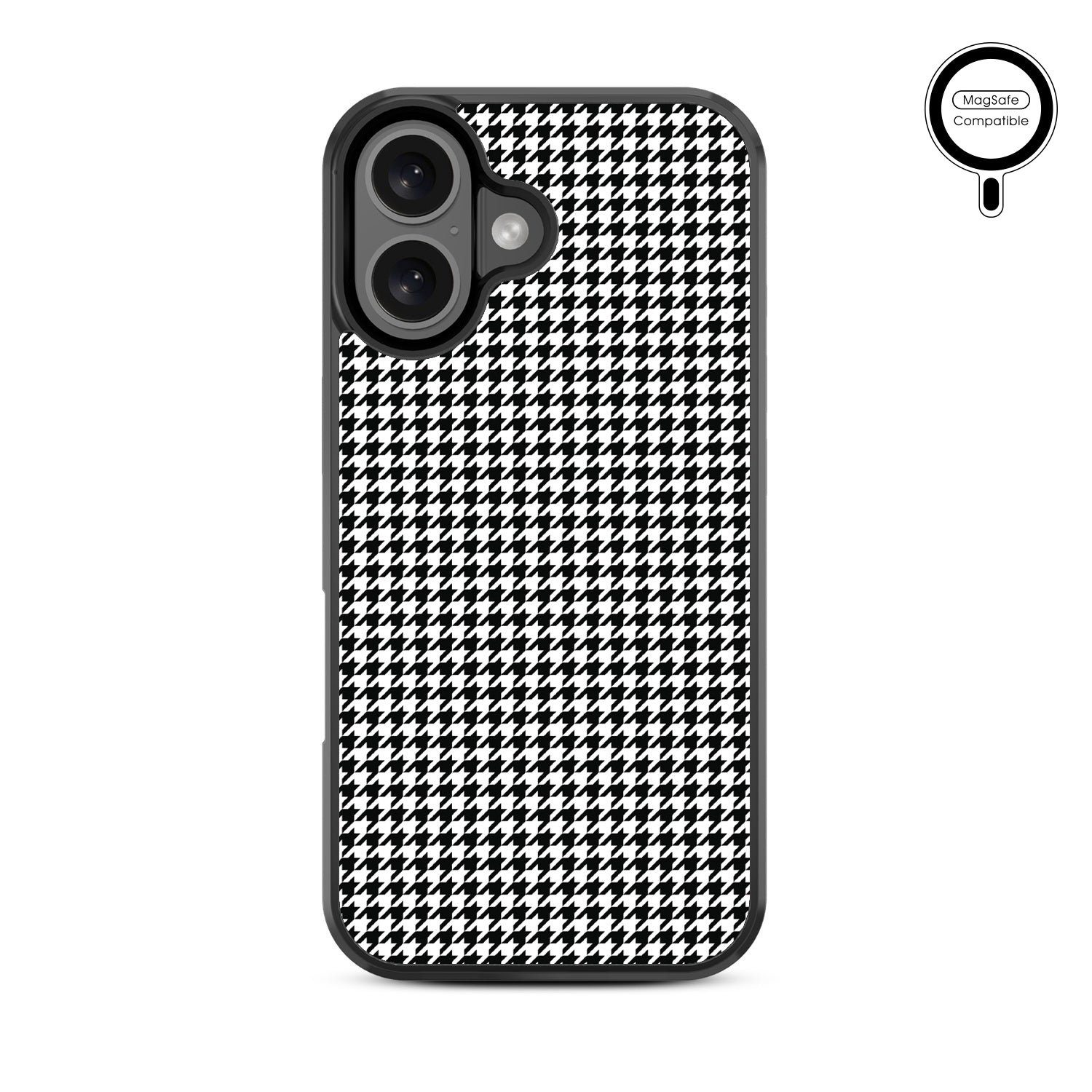 MyBat Design Lab Series MagSafe Case for Apple iPhone 16 - Classic Houndstooth