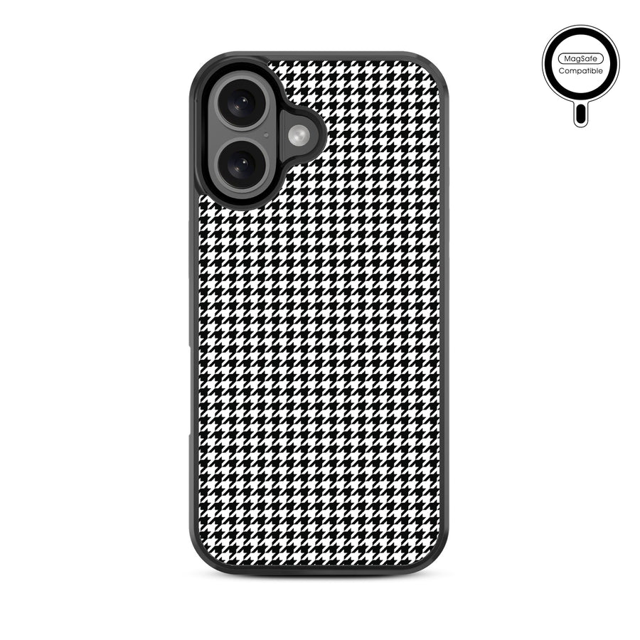MyBat Design Lab Series MagSafe Case for Apple iPhone 16 - Classic Houndstooth