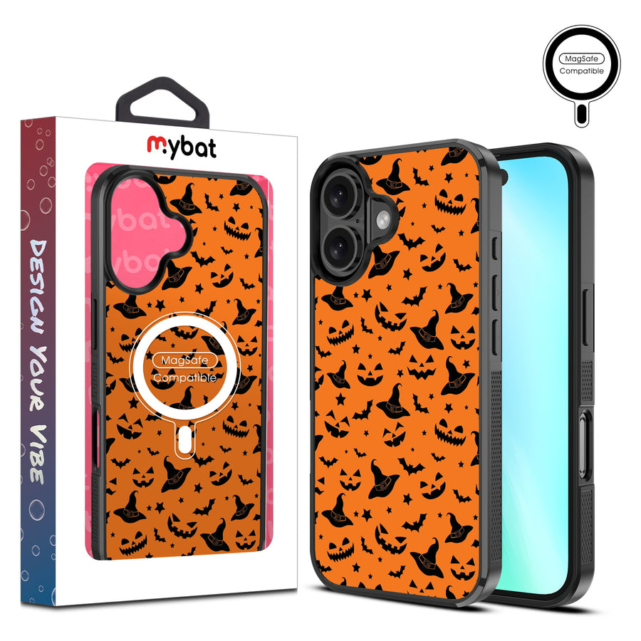 MyBat Design Lab Series MagSafe Case for Apple iPhone 16 - This is Halloween - MIP16CSLESMSM216-1.jpg