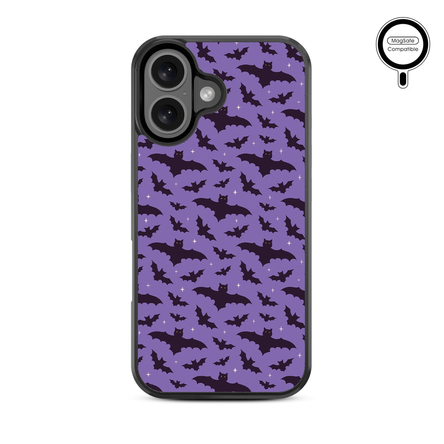 MyBat Design Lab Series MagSafe Case for Apple iPhone 16 - Flying Bats - MIP16CSLESMSM220-3.jpg