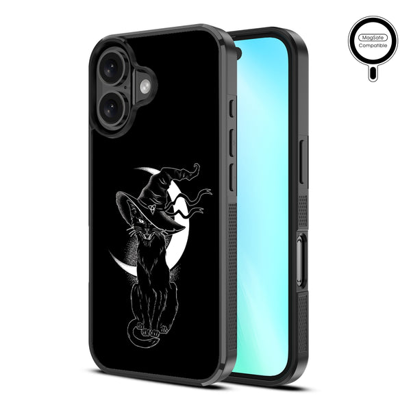 MyBat Design Lab Series MagSafe Case for Apple iPhone 16 - Black Cat Magic - MIP16CSLESMSM223-2.jpg