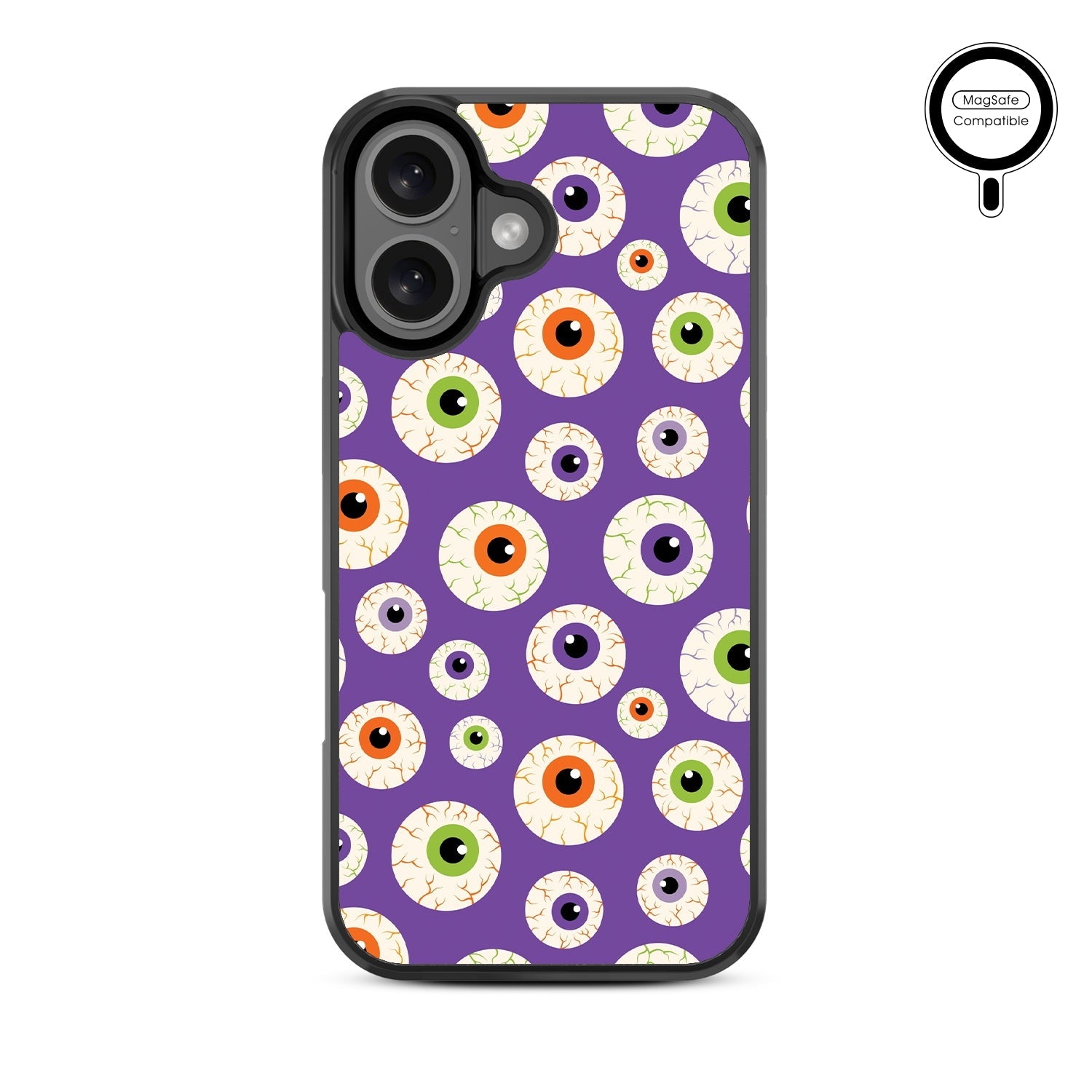 MyBat Design Lab Series MagSafe Case for Apple iPhone 16 - Frightful Eyes