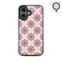 MyBat Design Lab Series MagSafe Case for Apple iPhone 16 - Pink Spider Web
