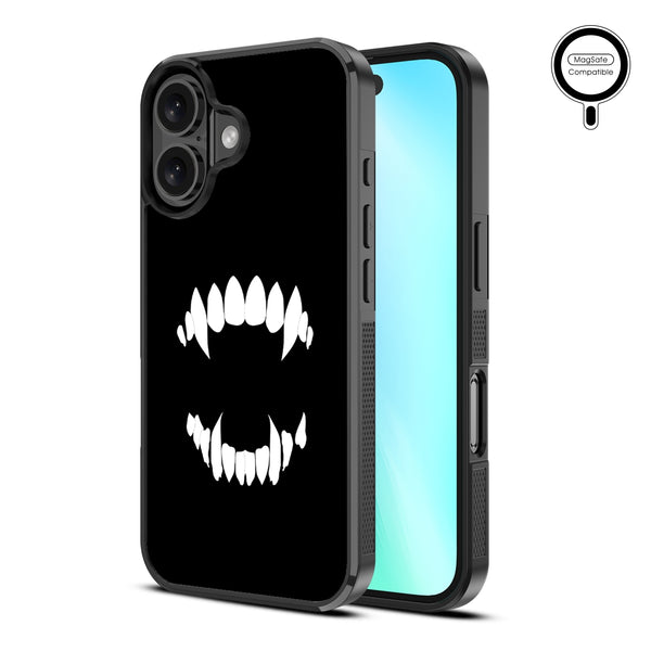 MyBat Design Lab Series MagSafe Case for Apple iPhone 16 - Vampire Fangs - MIP16CSLESMSM230-2.jpg