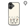 MyBat Design Lab Series MagSafe Case for Apple iPhone 16 - Boneyard Bash