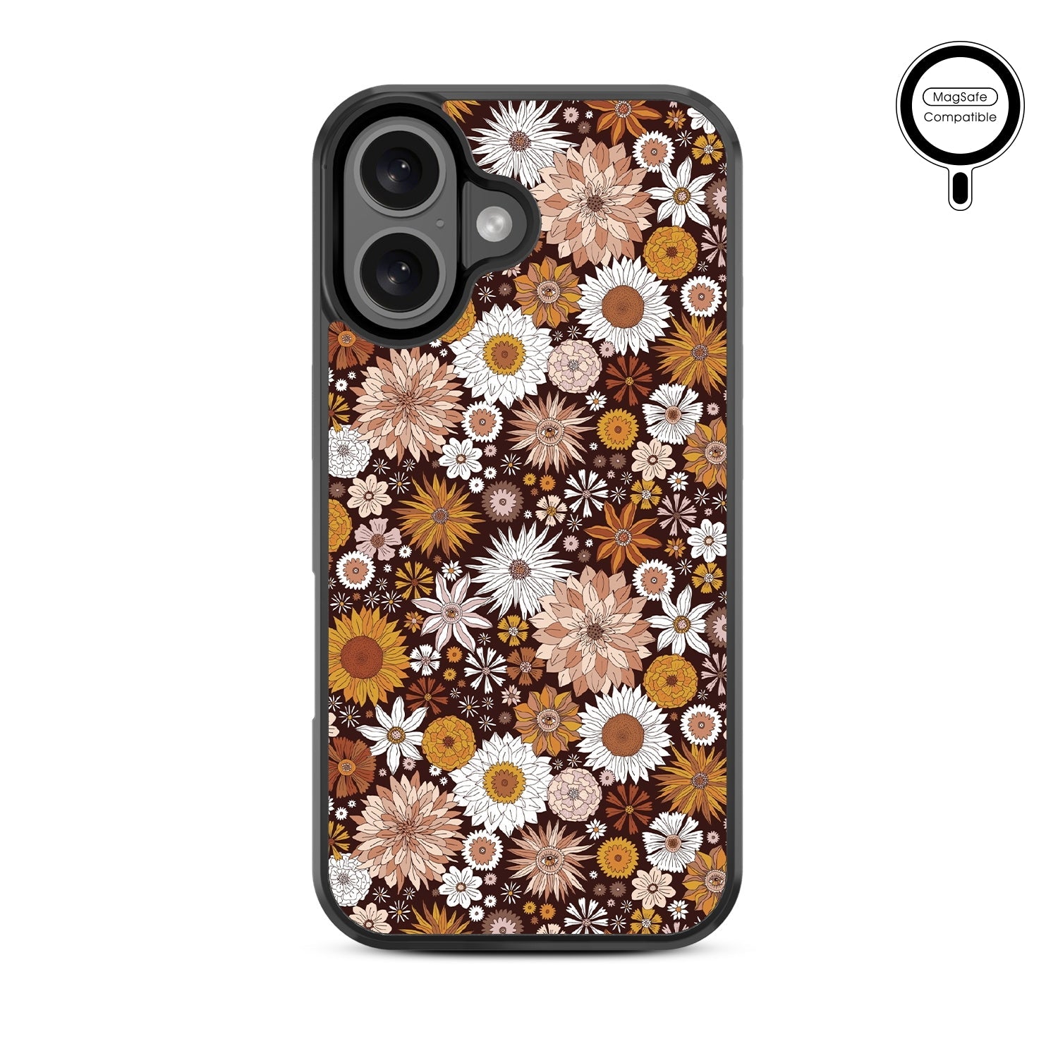 MyBat Design Lab Series MagSafe Case for Apple iPhone 16 - Autumn Florals