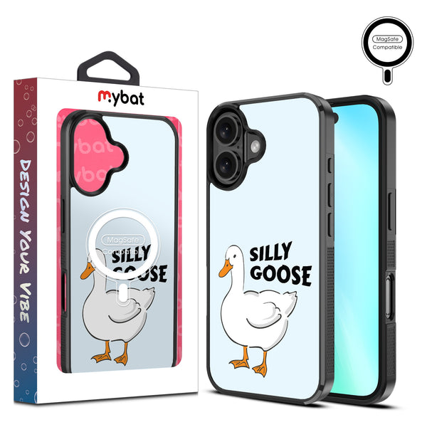 MyBat Design Lab Series MagSafe Case for Apple iPhone 16 - Silly Goose - MIP16CSLESMSM256-1.jpg