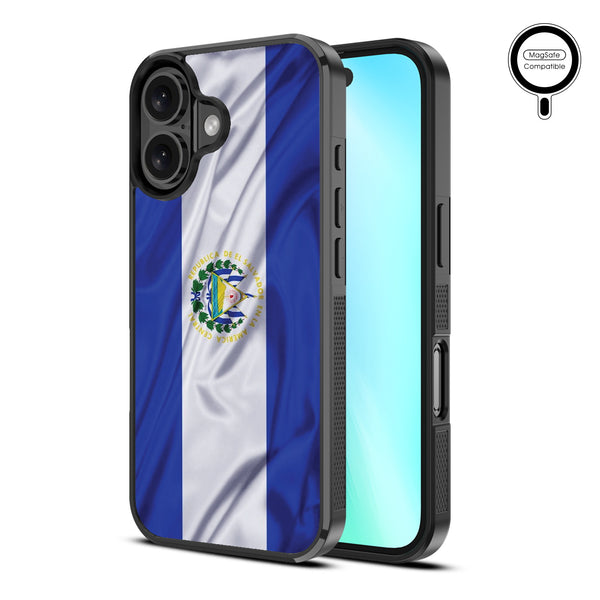 MyBat Design Lab Series MagSafe Case for Apple iPhone 16 - El Salvador Flag - MIP16CSLESMSM260-2.jpg