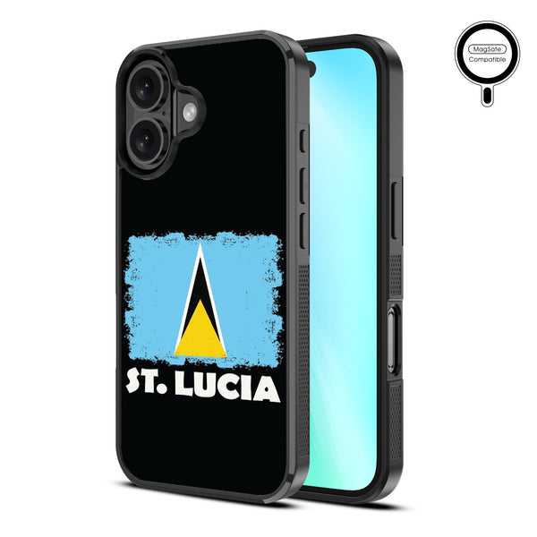 MyBat Design Lab Series MagSafe Case for Apple iPhone 16 - St. Lucia Flag - MIP16CSLESMSM262-2.jpg