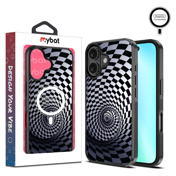 MyBat Design Lab Series MagSafe Case for Apple iPhone 16 - Spiral Out - MIP16CSLESMSM266-1.jpg