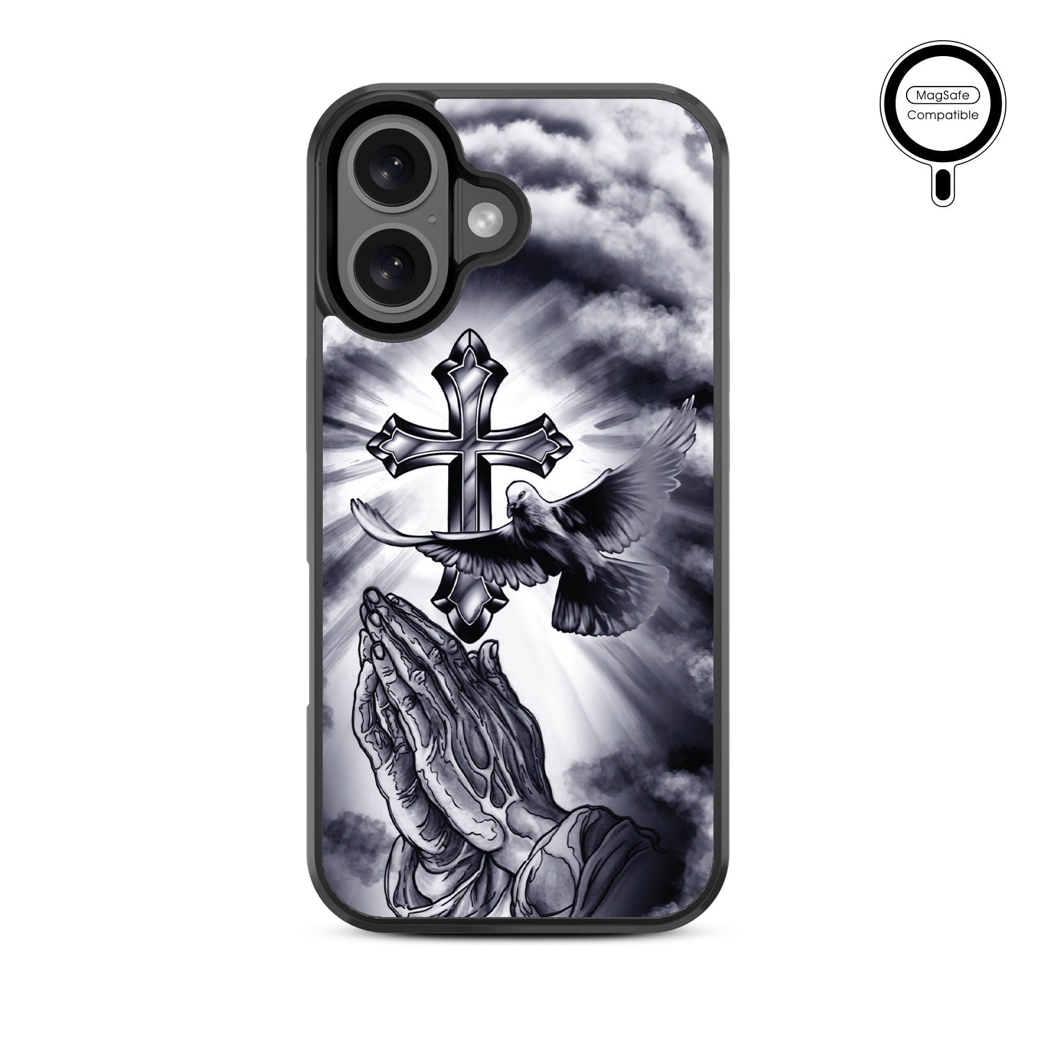 MyBat Design Lab Series MagSafe Case for Apple iPhone 16 - Faithful Prayer