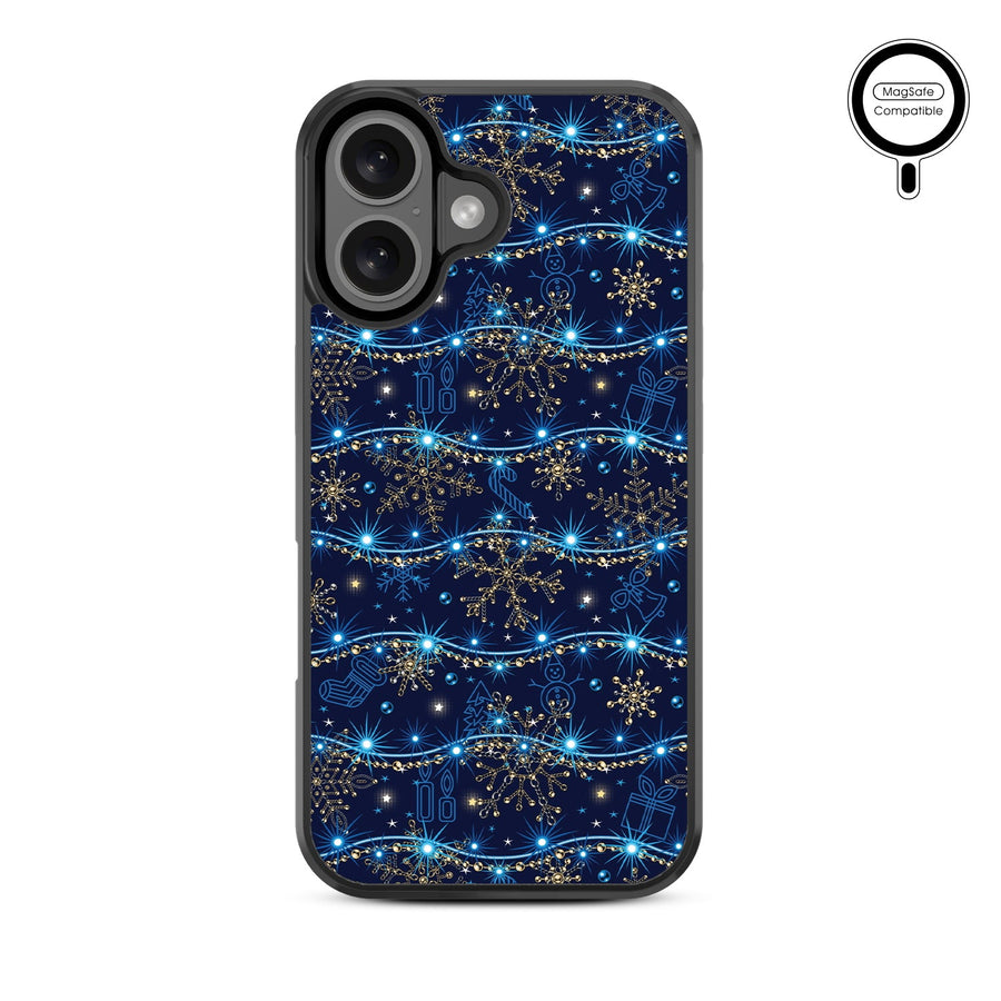 MyBat Design Lab Series MagSafe Case for Apple iPhone 16 - Snowflake Twinkle