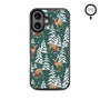 MyBat Design Lab Series MagSafe Case for Apple iPhone 16 - Pine & Prancer