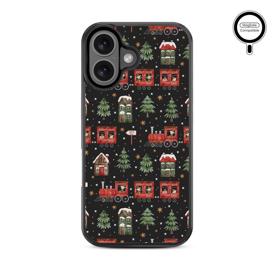 MyBat Design Lab Series MagSafe Case for Apple iPhone 16 - Train Around the Tree - MIP16CSLESMSM295-3.jpg