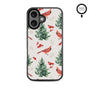 MyBat Design Lab Series MagSafe Case for Apple iPhone 16 - Winter Cardinals