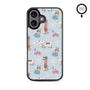 MyBat Design Lab Series MagSafe Case for Apple iPhone 16 - Puppy Snow Play - MIP16CSLESMSM299-3.jpg