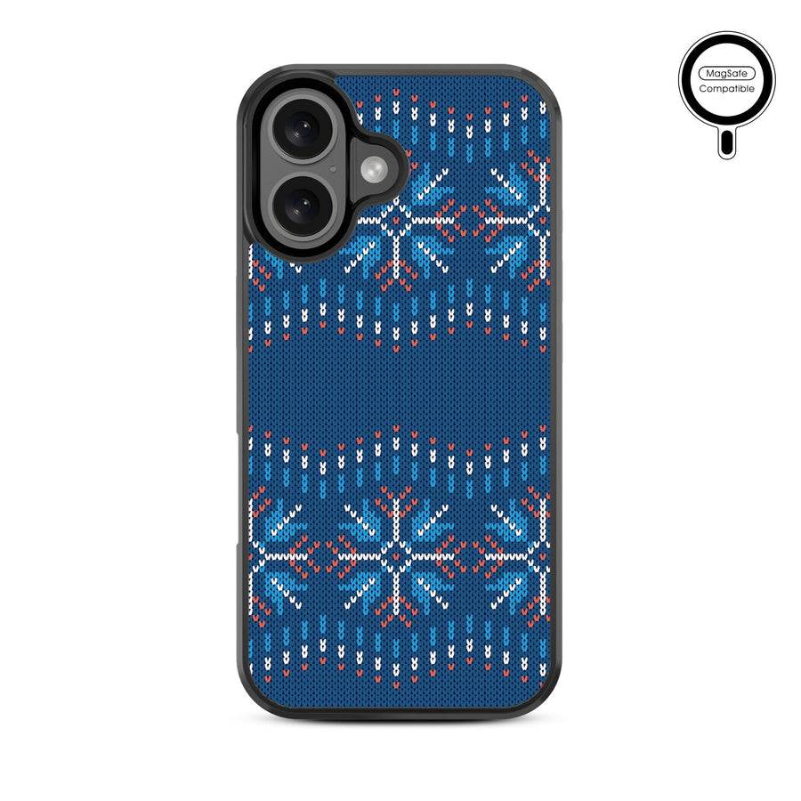 MyBat Design Lab Series MagSafe Case for Apple iPhone 16 - Nordic Holiday Knit