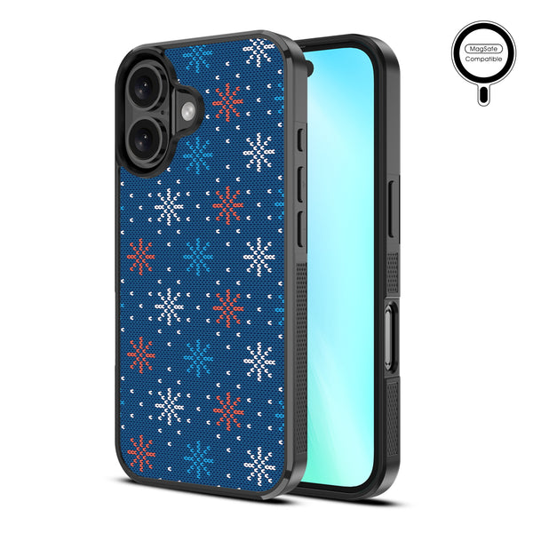 MyBat Design Lab Series MagSafe Case for Apple iPhone 16 - Winter Sweater - MIP16CSLESMSM303-2.jpg