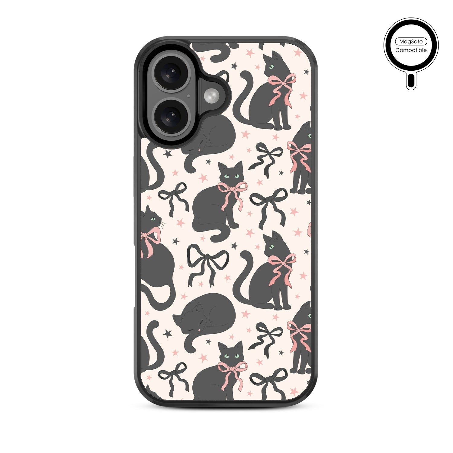 MyBat Design Lab Series MagSafe Case for Apple iPhone 16 - Coquette Cat