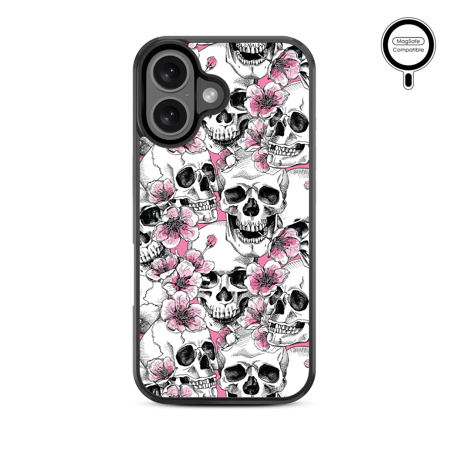 MyBat Design Lab Series MagSafe Case for Apple iPhone 16 - Death Blooms - MIP16CSLESMSM419-3.jpg