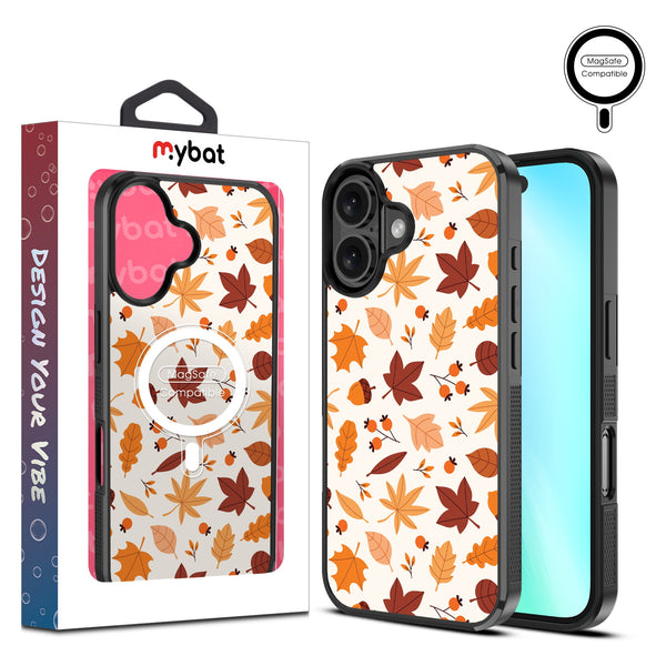 MyBat Design Lab Series MagSafe Case for Apple iPhone 16 - Falling Leaves - MIP16CSLESMSM424-1.jpg
