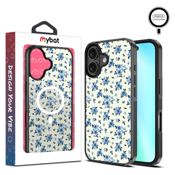 MyBat Design Lab Series MagSafe Case for Apple iPhone 16 - Porcelain Petals - MIP16CSLESMSM437-1.jpg