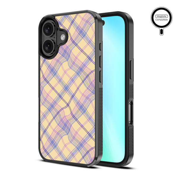 MyBat Design Lab Series MagSafe Case for Apple iPhone 16 - Wavy Plaid - MIP16CSLESMSM442-2.jpg