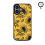 MyBat Design Lab Series MagSafe Case for Apple iPhone 16 - Golden Sunflowers