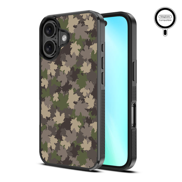 MyBat Design Lab Series MagSafe Case for Apple iPhone 16 - Leaf Camo - MIP16CSLESMSM445-2.jpg