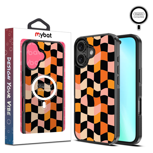 MyBat Design Lab Series MagSafe Case for Apple iPhone 16 - Groovy Check - MIP16CSLESMSM448-1.jpg