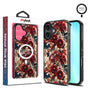 MyBat Design Lab Series MagSafe Case for Apple iPhone 16 - Rust & Bloom