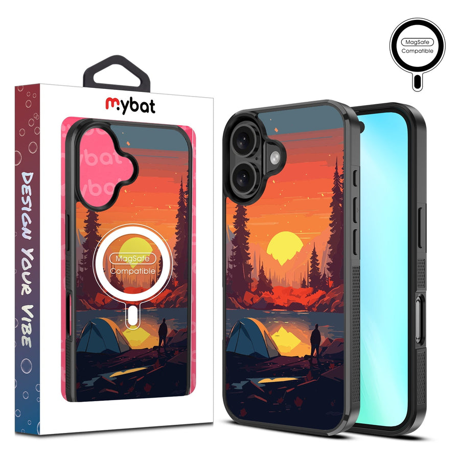 MyBat Design Lab Series MagSafe Case for Apple iPhone 16 - Sunset Camp
