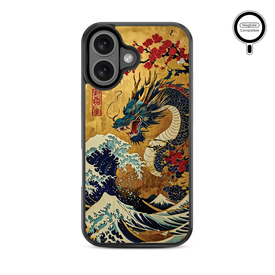 MyBat Design Lab Series MagSafe Case for Apple iPhone 16 - Rising Dragon - MIP16CSLESMSM455-3.jpg