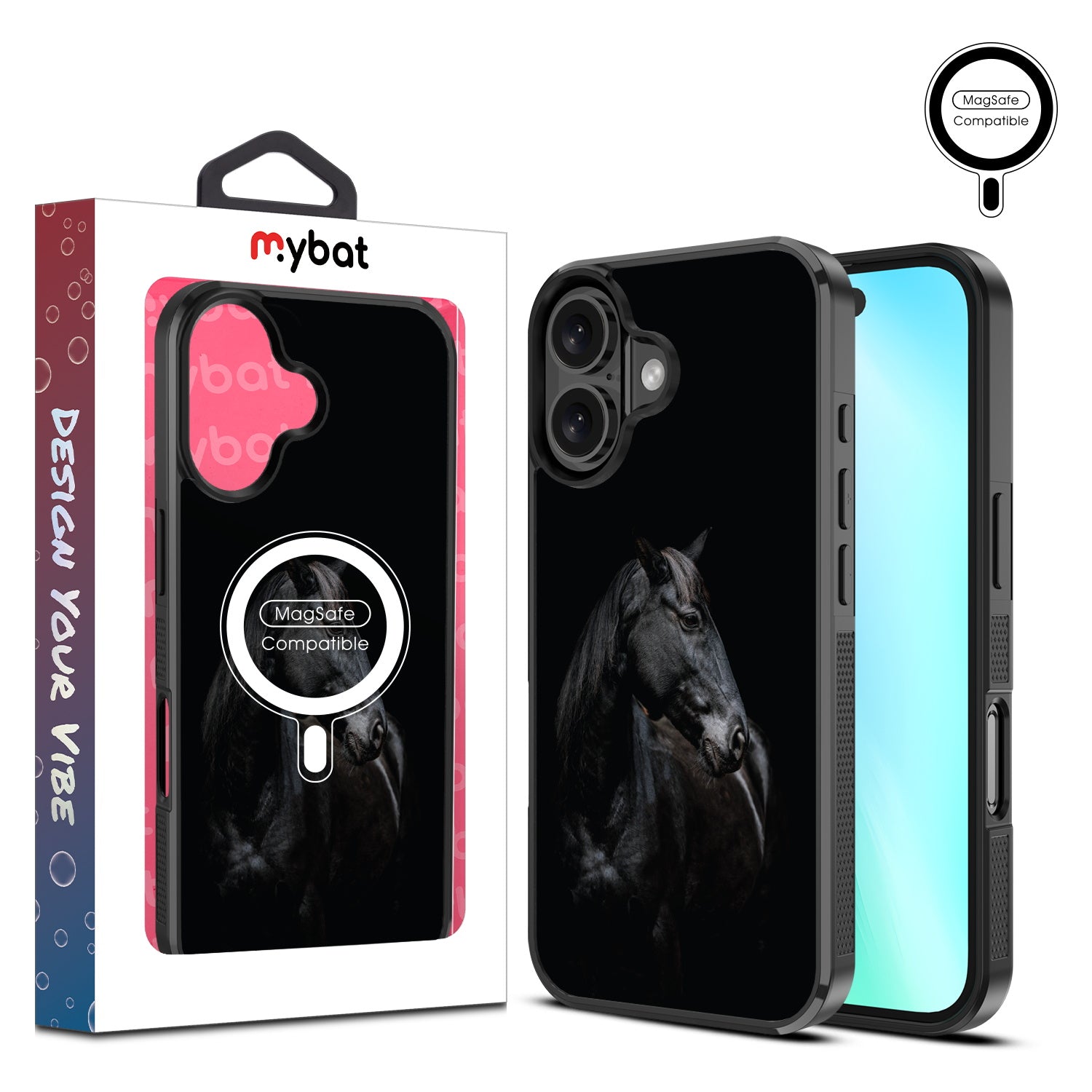 MyBat Design Lab Series MagSafe Case for Apple iPhone 16 - Born to Lead
