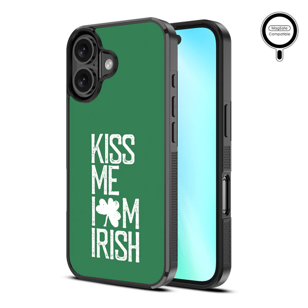 MyBat Design Lab Series MagSafe Case for Apple iPhone 16 - Kiss Me I'm Irish - MIP16CSLESMSM465-2.jpg