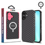 MyBat Design Lab Series MagSafe Case for Apple iPhone 16 - Tuxedo Check
