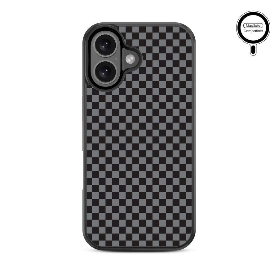 MyBat Design Lab Series MagSafe Case for Apple iPhone 16 - Tuxedo Check - MIP16CSLESMSM477-3.jpg
