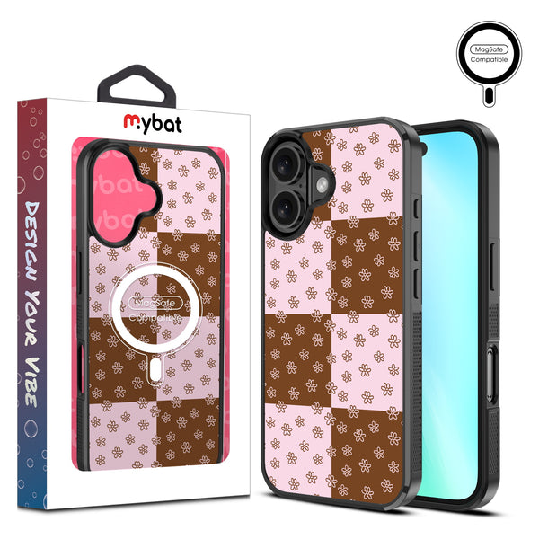 MyBat Design Lab Series MagSafe Case for Apple iPhone 16 - Flower Patches - MIP16CSLESMSM484-1.jpg