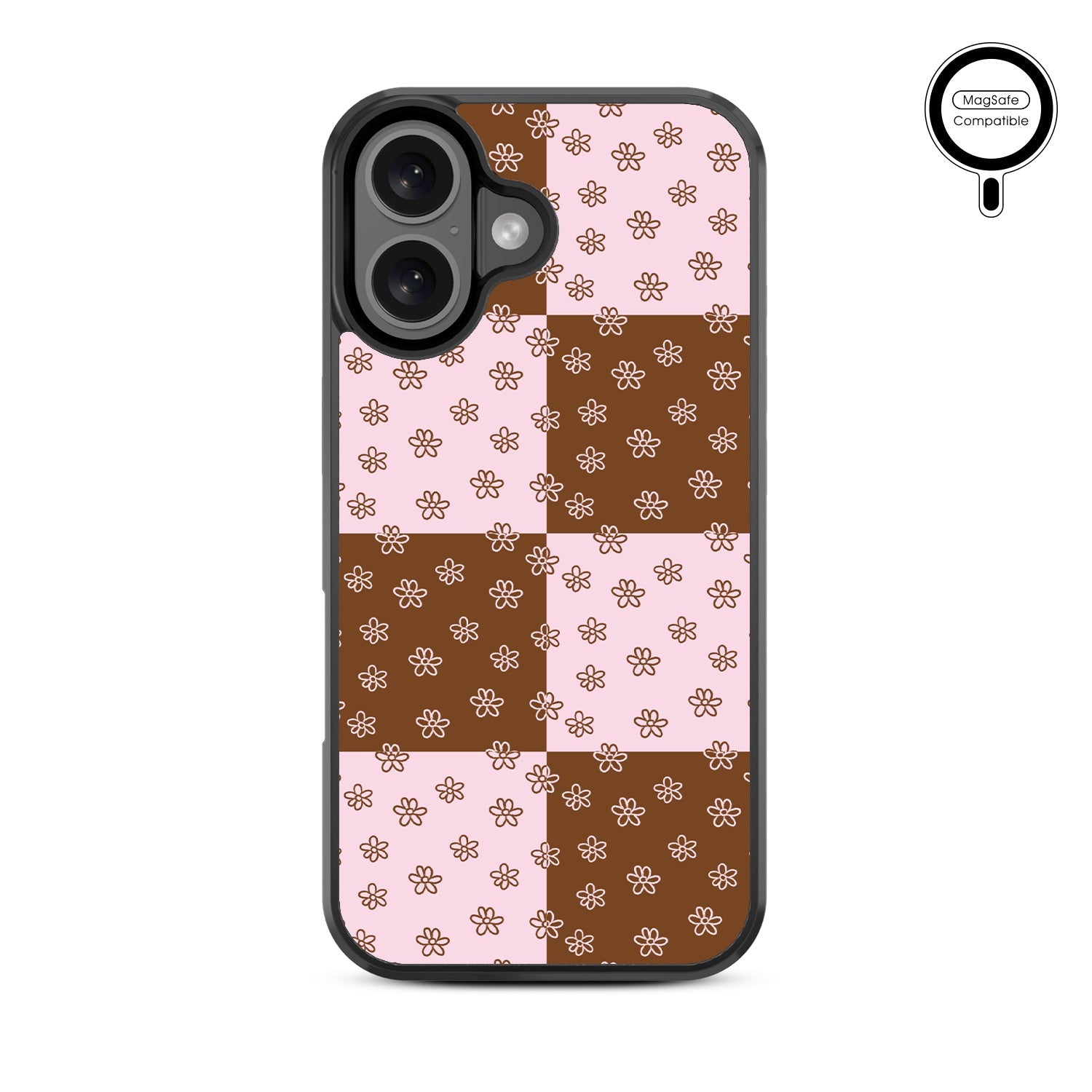 MyBat Design Lab Series MagSafe Case for Apple iPhone 16 - Flower Patches