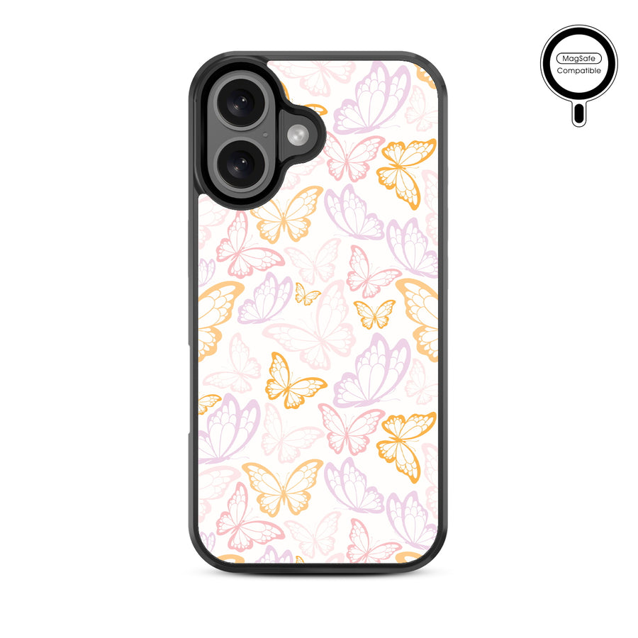 MyBat Design Lab Series MagSafe Case for Apple iPhone 16 - Wing Outline - MIP16CSLESMSM491-3.jpg