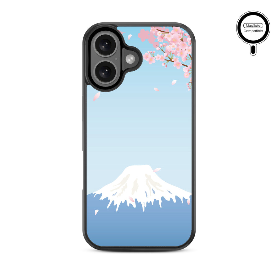 MyBat Design Lab Series MagSafe Case for Apple iPhone 16 - Fuji Blossoms - MIP16CSLESMSM492-3.jpg