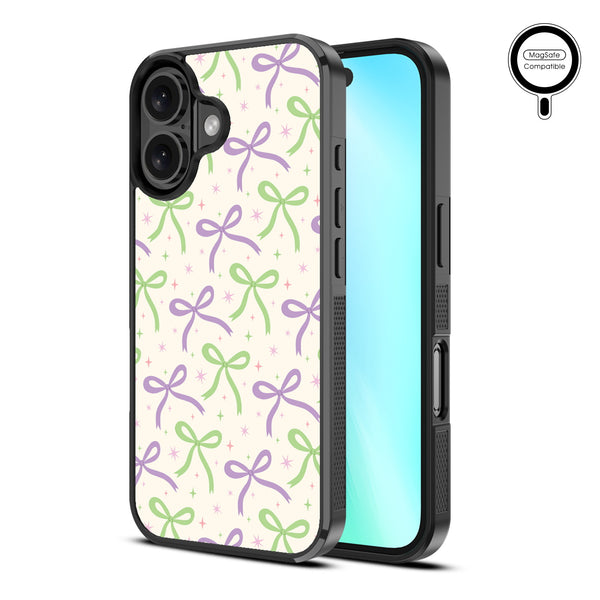 MyBat Design Lab Series MagSafe Case for Apple iPhone 16 - Blooming Bows - MIP16CSLESMSM493-2.jpg