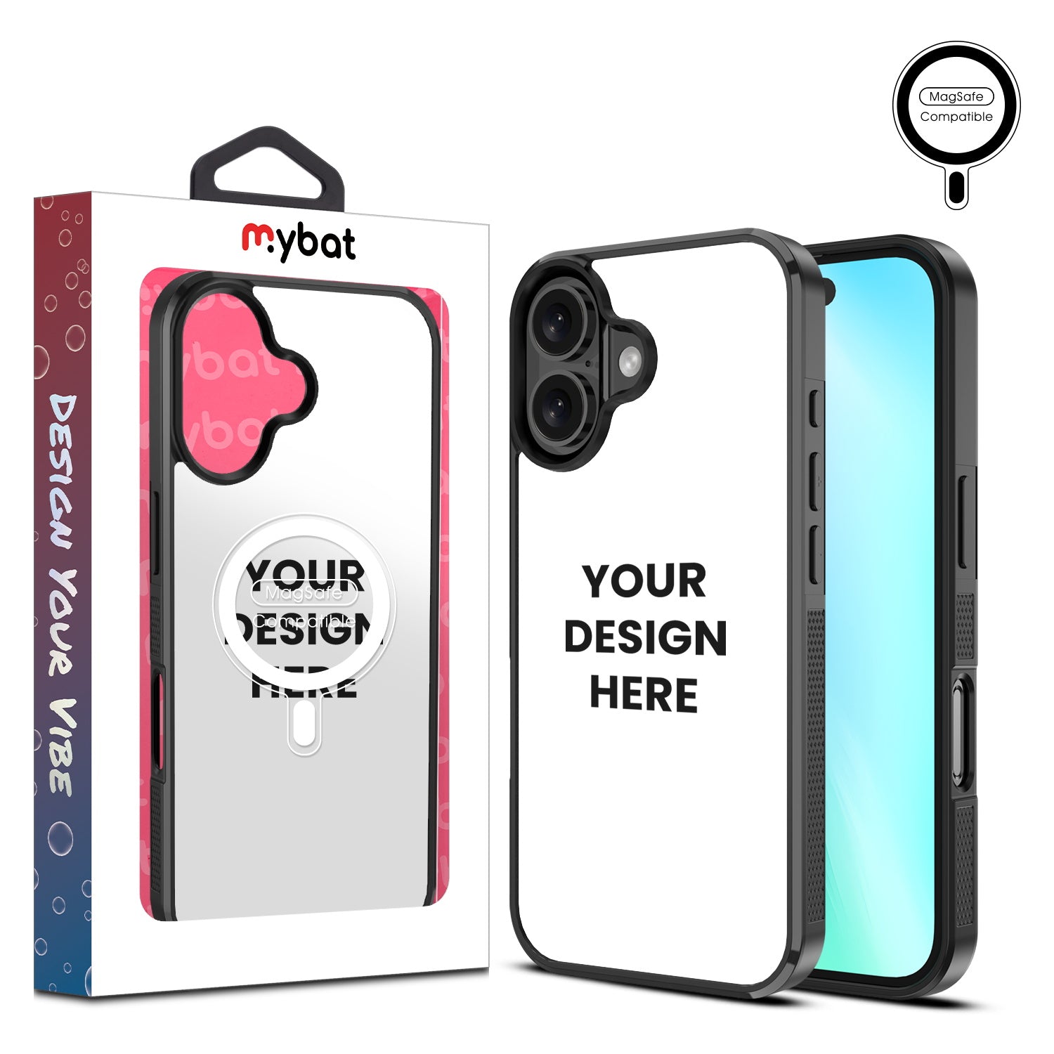 MyBat Design Lab Series MagSafe Case for Apple iPhone 16 - Custom Prints Only (No Blanks)