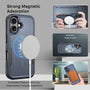 MyBat Fortress Series MagSafe Case for Apple iPhone 16 - Reflex Blue - MIP16CSRSKMS303-5.jpg
